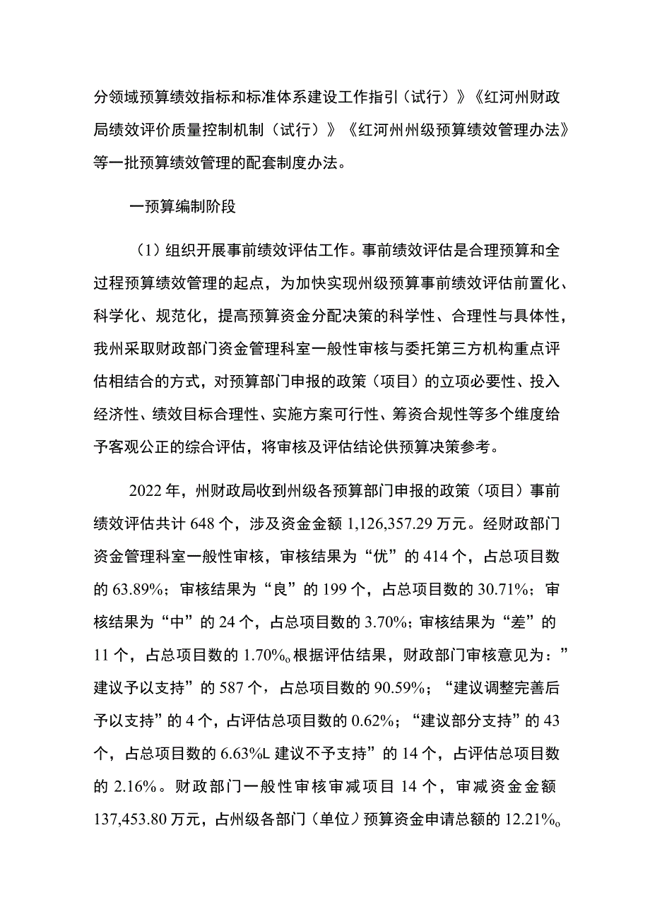 红河州2022年绩效管理工作情况说明.docx_第2页