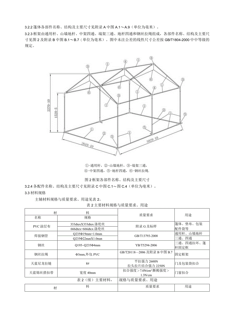 救灾帐篷：8m2单帐篷.docx_第3页