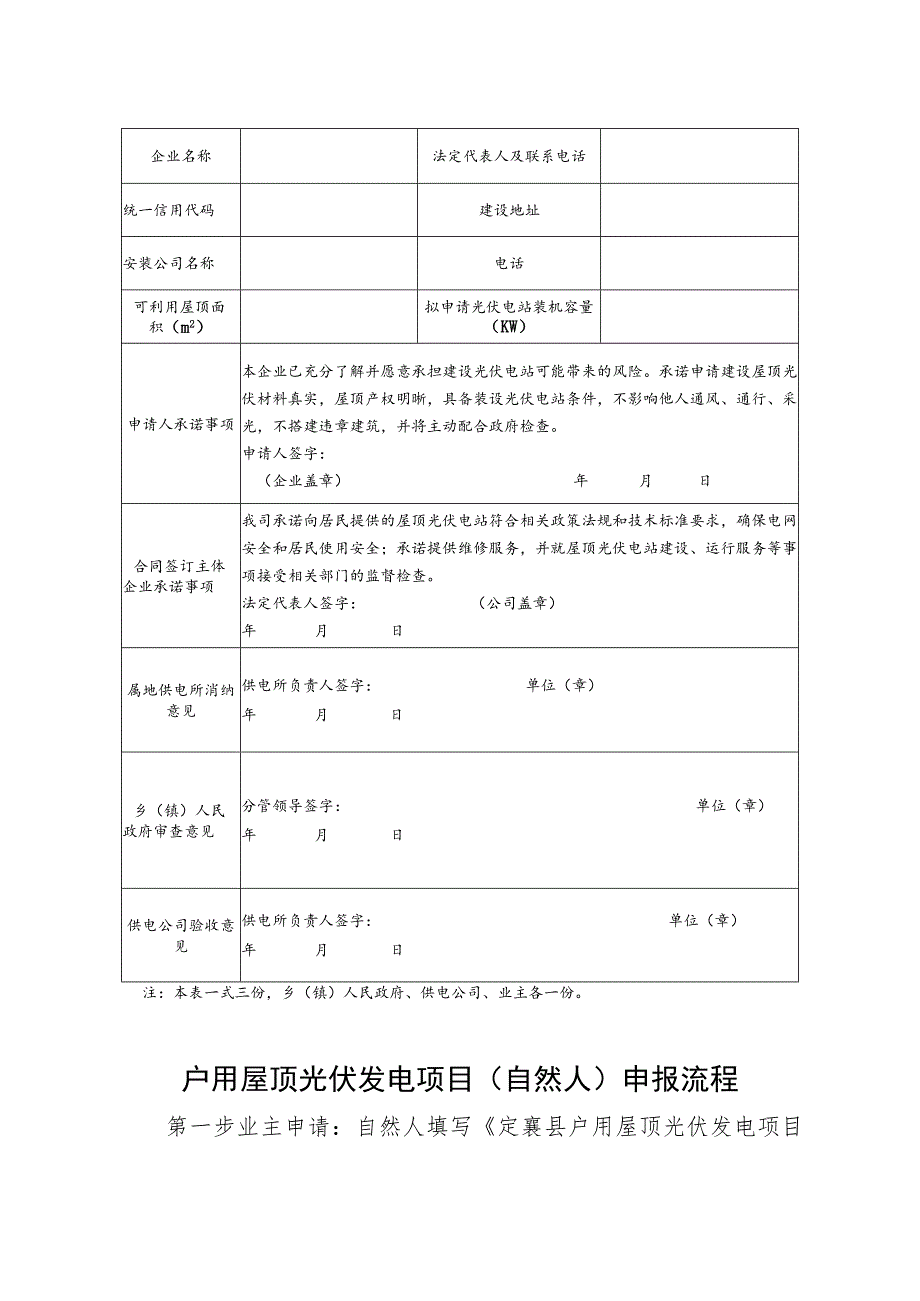 自然人屋顶光伏发电项目备案申请表.docx_第3页