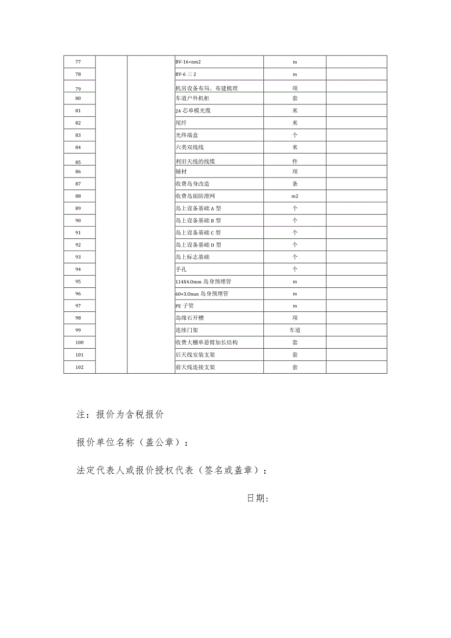 报价清单表.docx_第3页