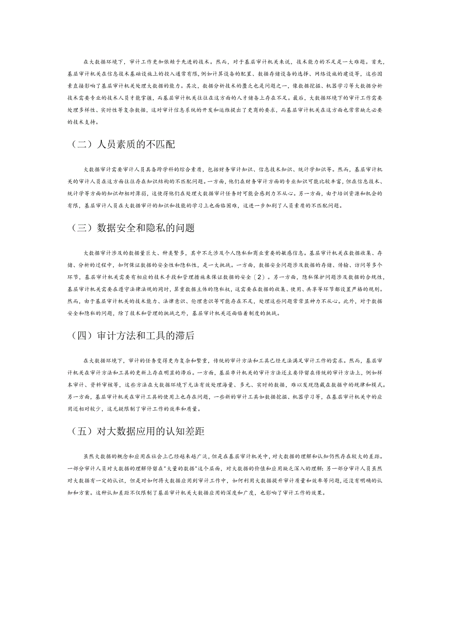 大数据背景下基层审计机关面临的问题与对策.docx_第2页