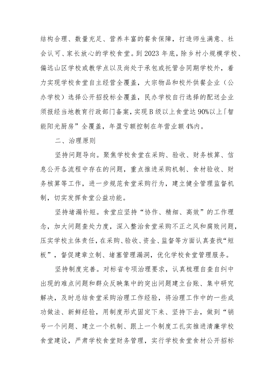 2023年XX市中小学食堂采购问题专项治理行动方案.docx_第2页