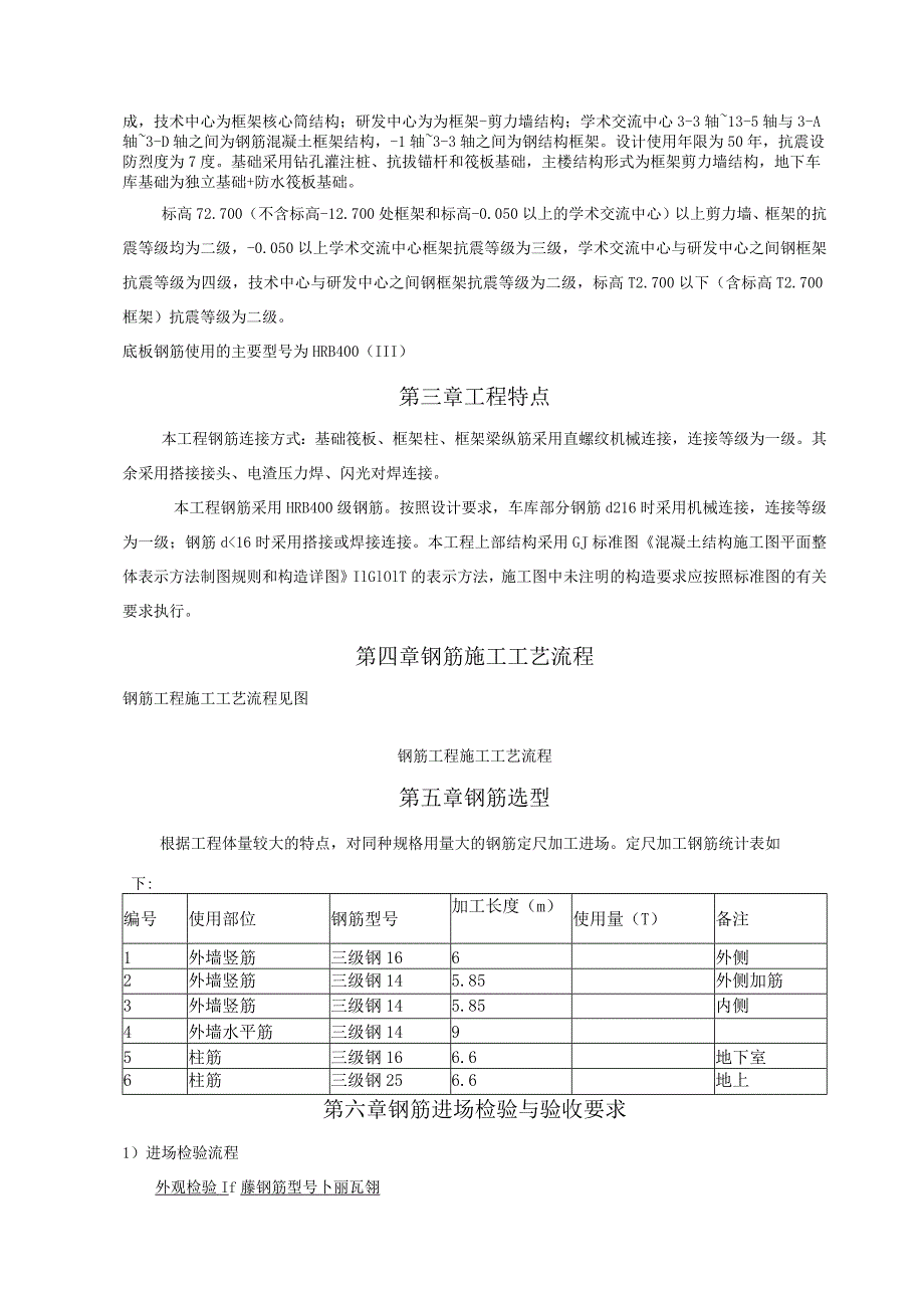 郑州弗雷森技术中心工程钢筋工程施工方案.docx_第3页