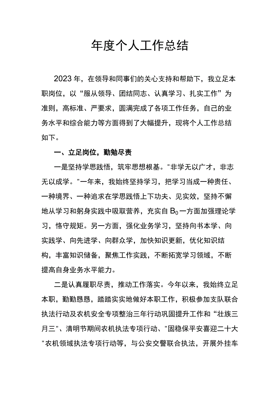 年度个人工作总结.docx_第1页