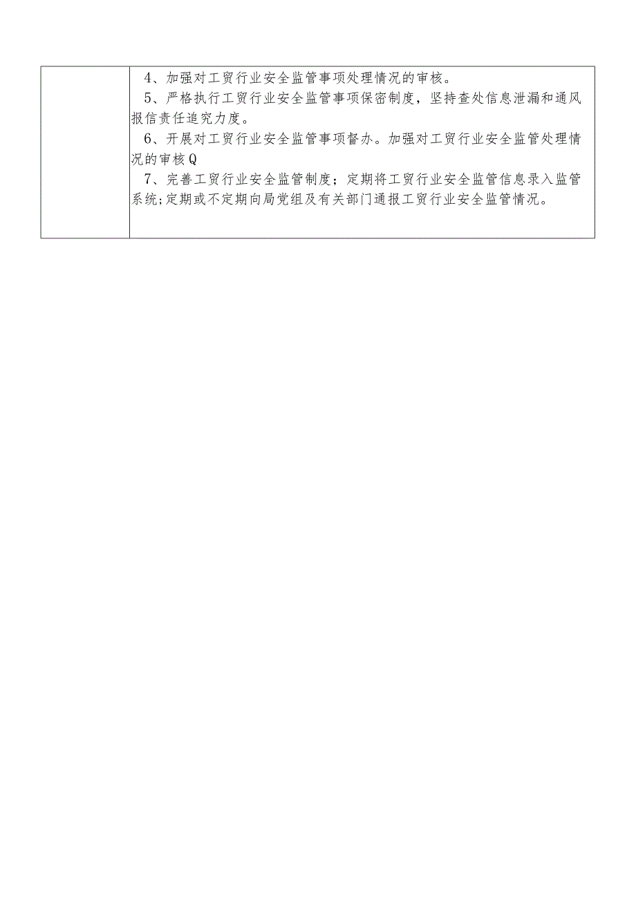 某县应急管理部门工贸行业安全监管股股长个人岗位廉政风险点排查登记表.docx_第2页