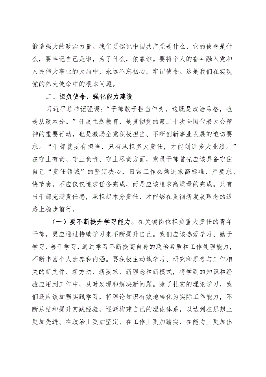 青年干部主题教育党课.docx_第3页