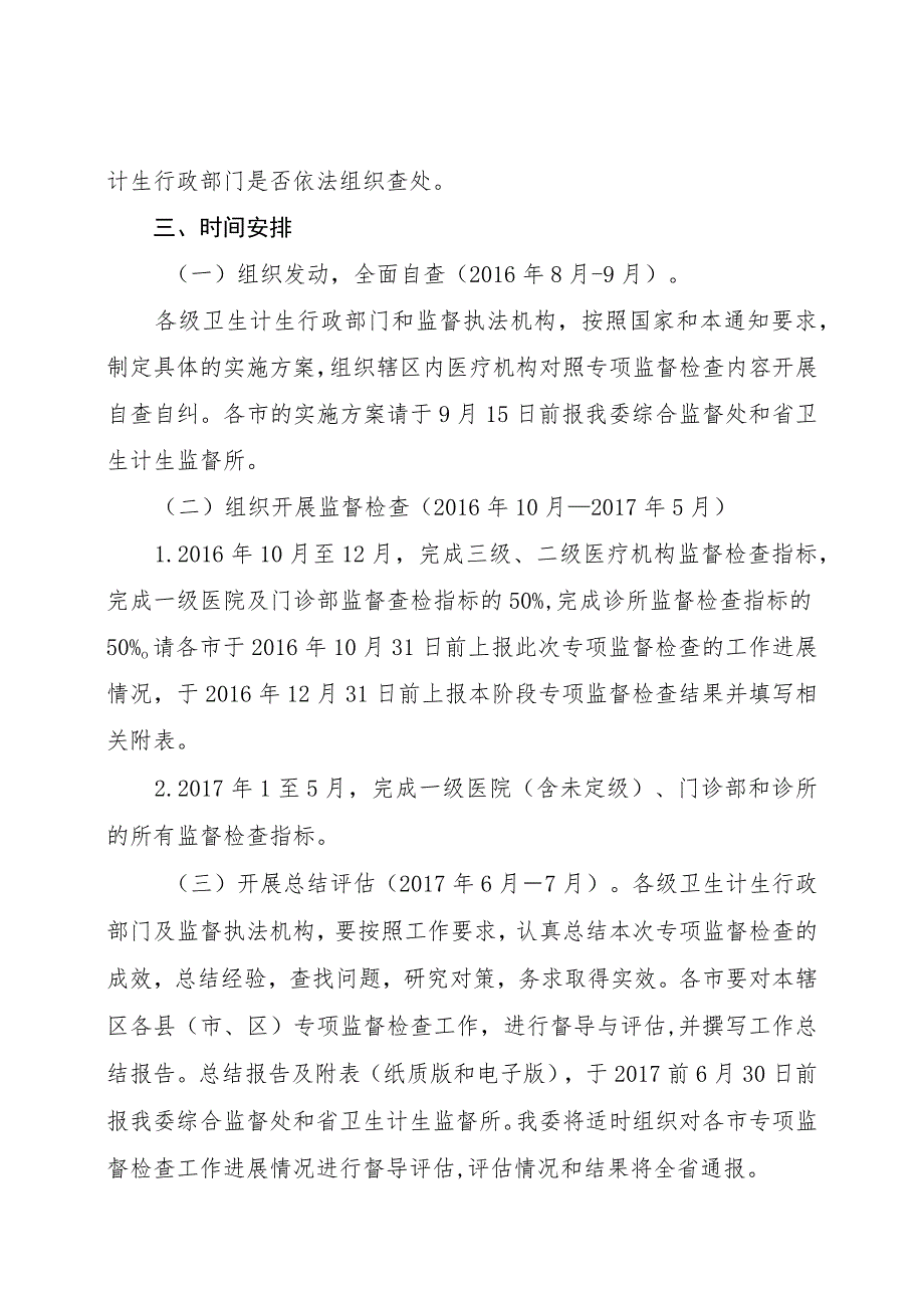 山东省医疗机构依法执业专项监督检查实施方案.docx_第3页