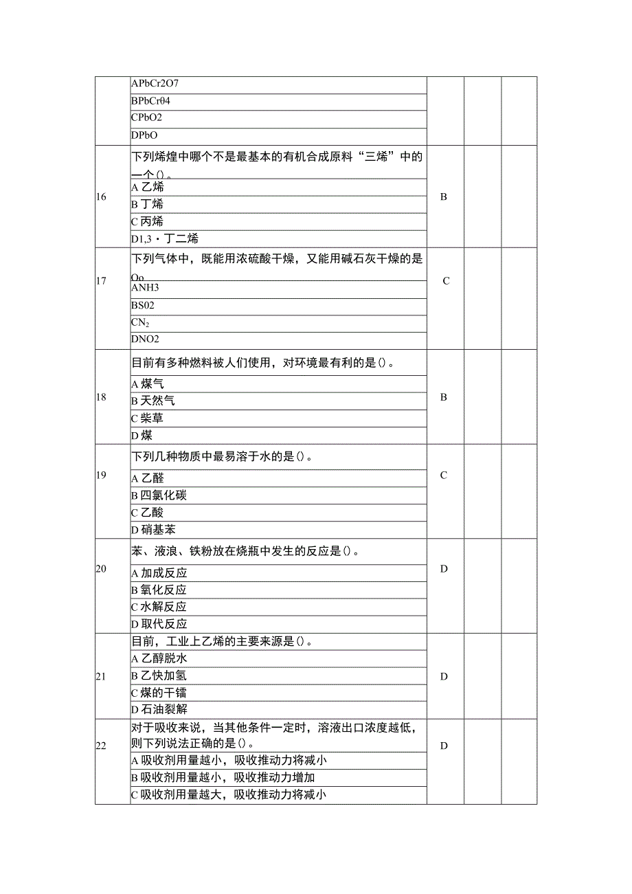 GZ-2022025 化工生产技术赛项正式赛卷完整版包括附件-2022年全国职业院校技能大赛赛项正式赛卷.docx_第3页