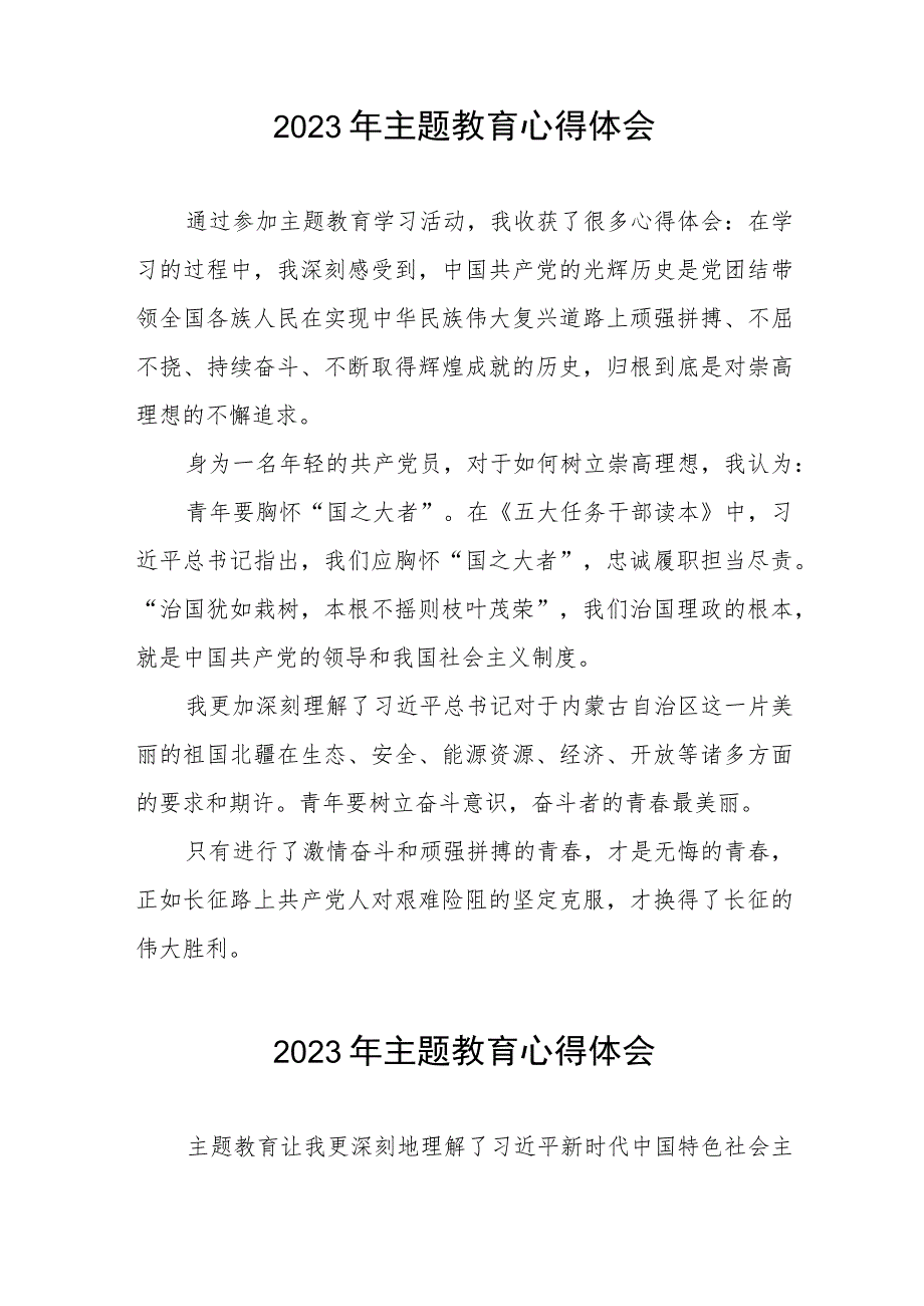 2023年司法干警关于第二批主题教育的学习心得体会(五篇).docx_第2页