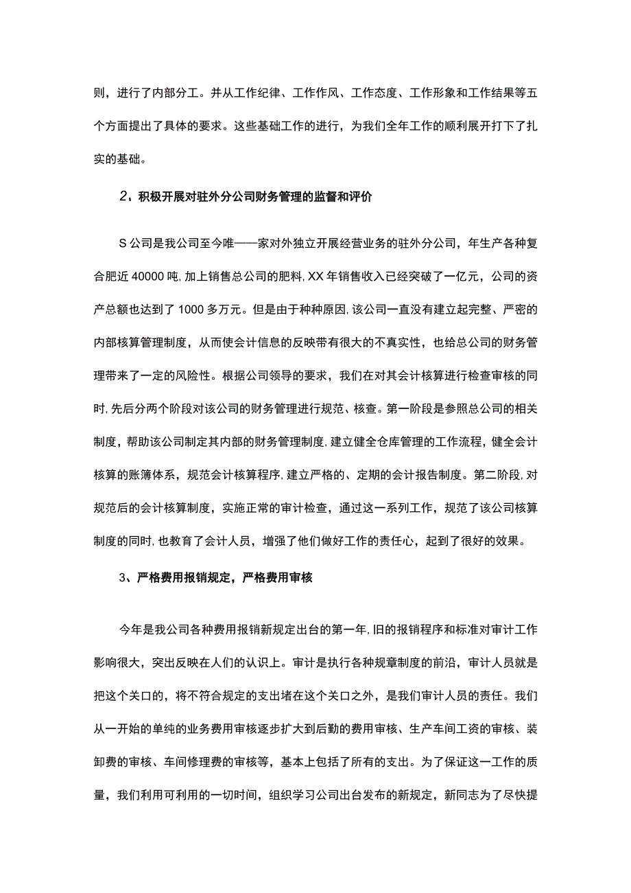 2022年内部审计述职报告.docx_第2页