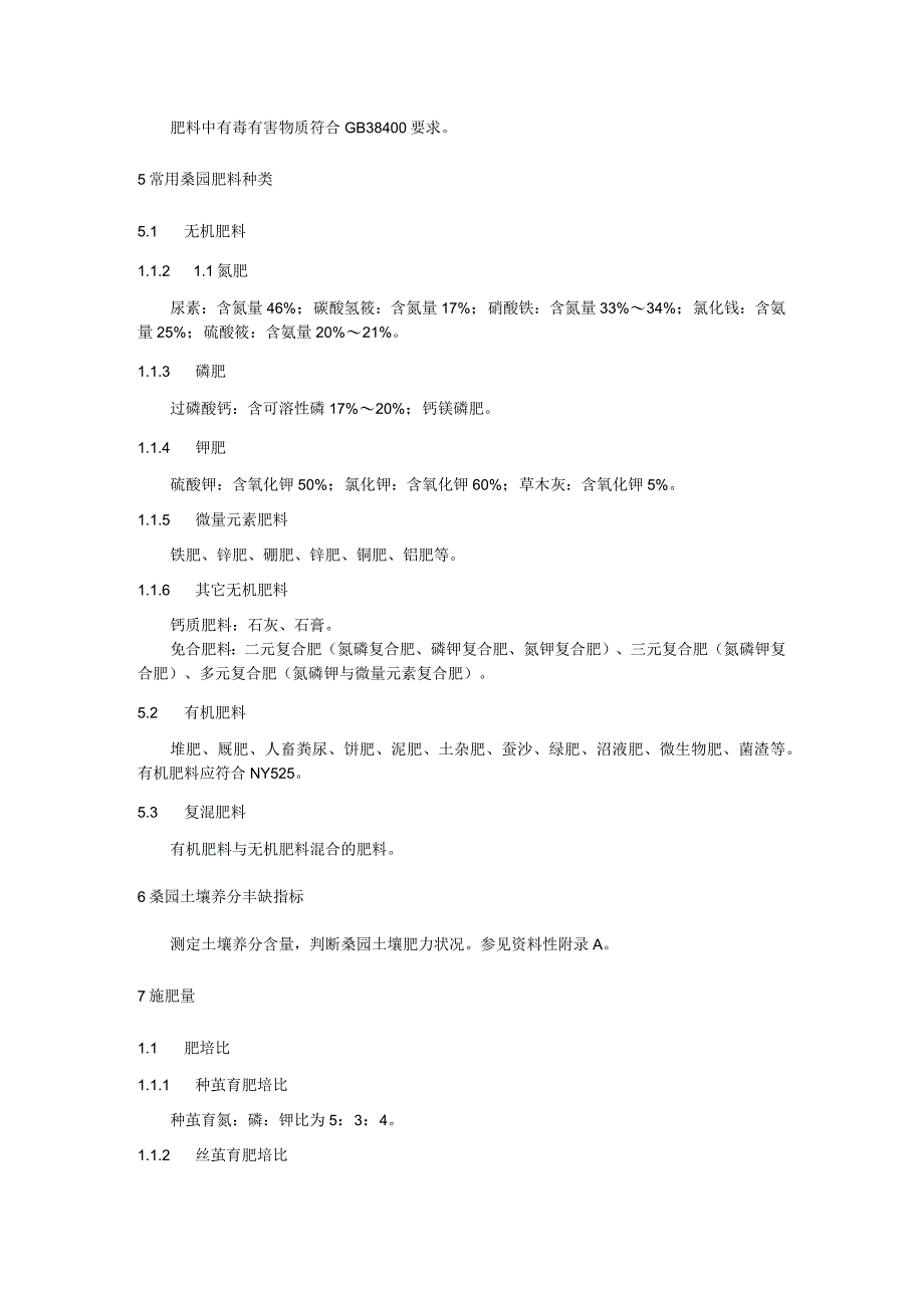 桑园肥培管理技术规程.docx_第2页