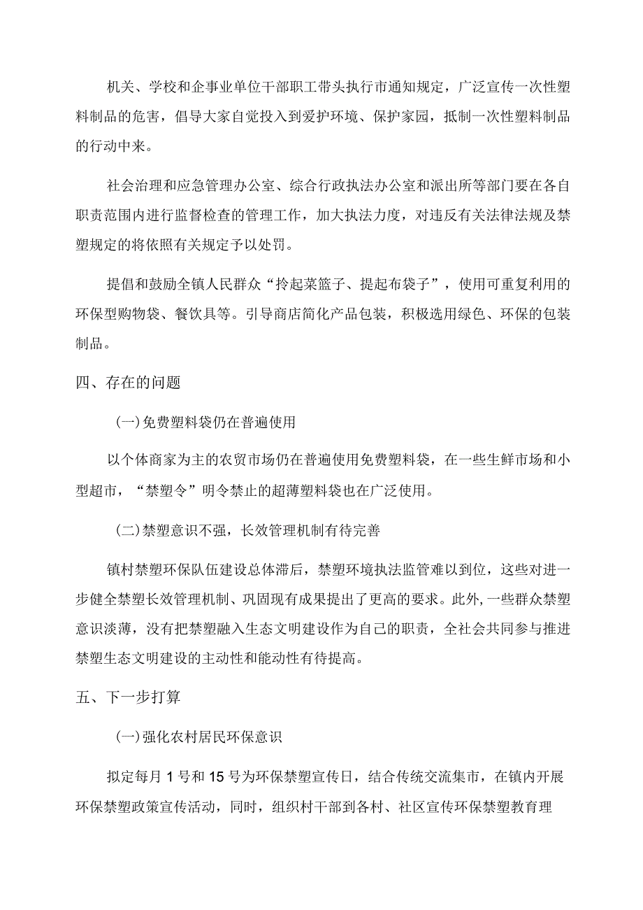 禁止使用塑料制品工作总结范文.docx_第2页