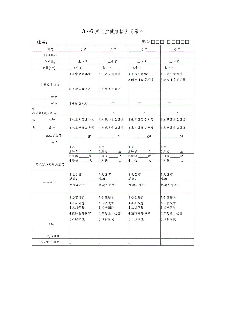 儿童入园体检表.docx_第2页