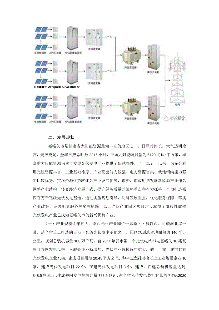 嘉峪关市光伏产业发展现状调研报告.docx_第2页