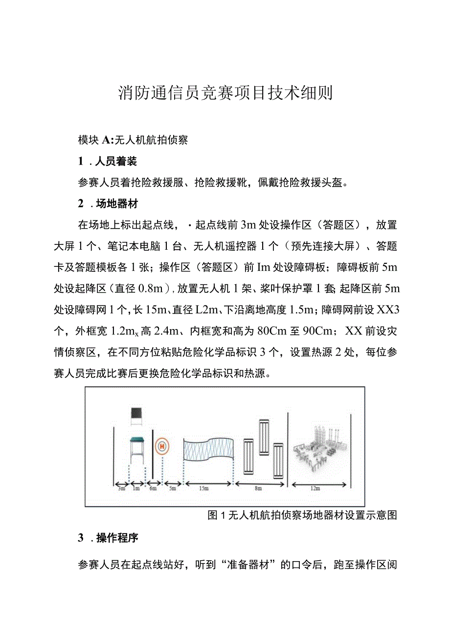 消防通信员竞赛项目技术细则.docx_第1页