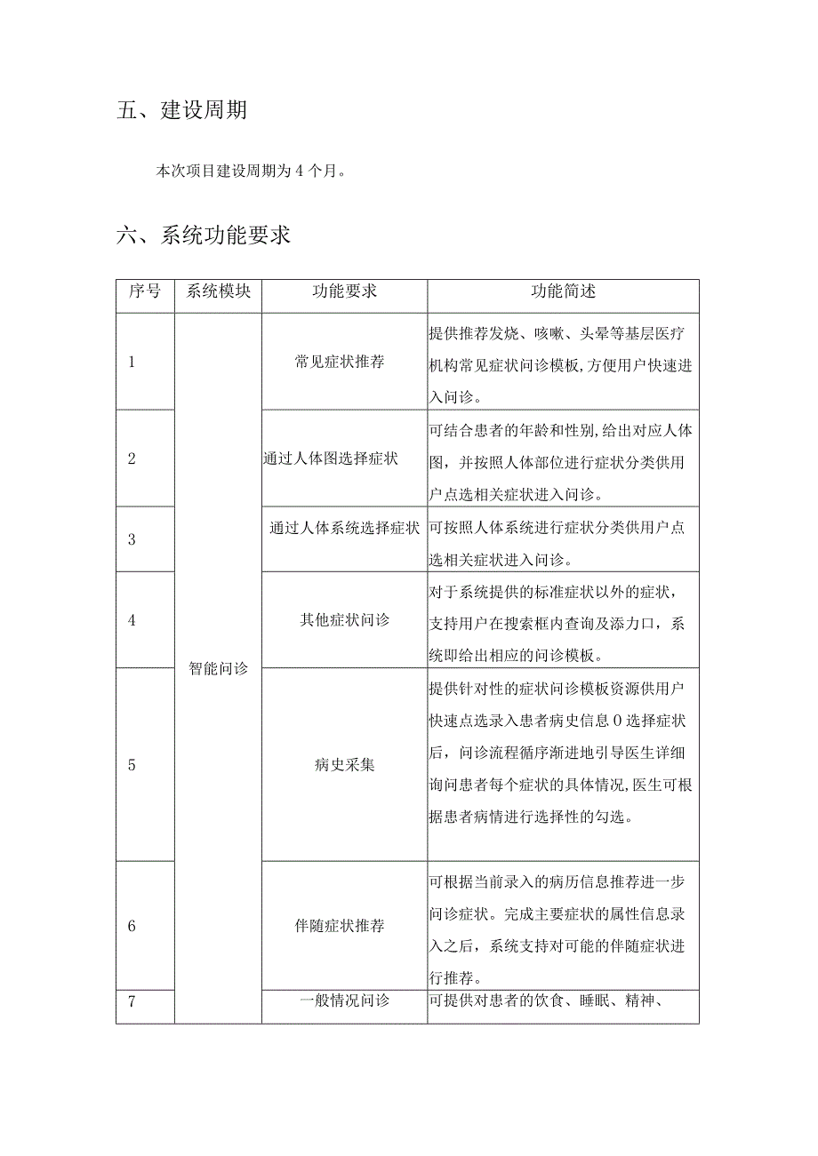 XX县基层人工智能辅助诊断系统项目采购需求.docx_第2页