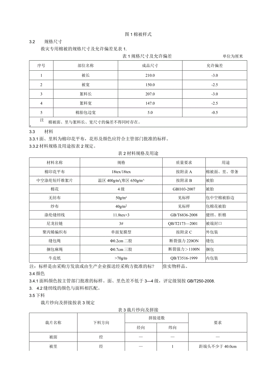 救灾被服：棉被.docx_第2页