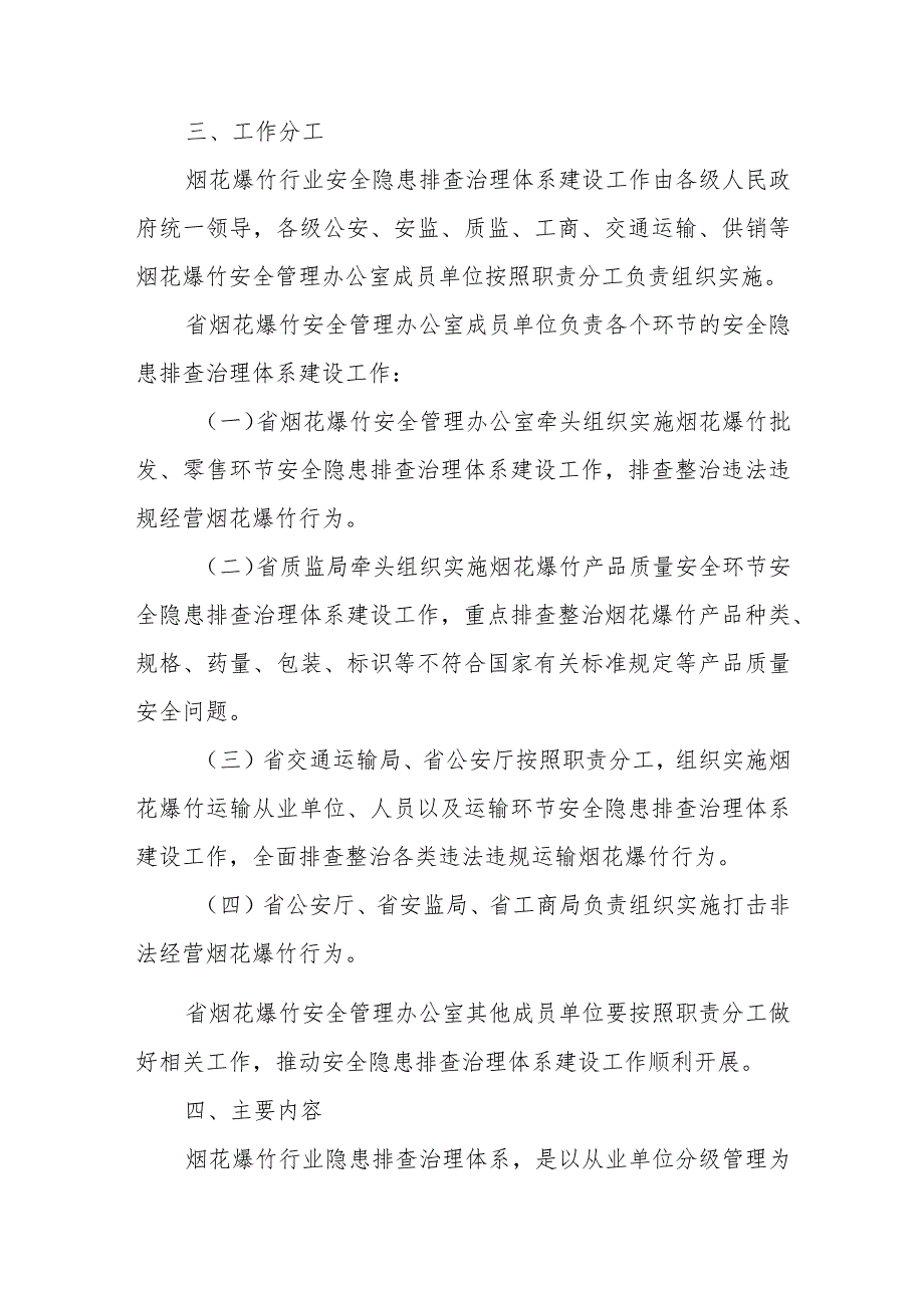 烟花爆竹行业安全隐患排查治理体系建设实施方案.docx_第2页