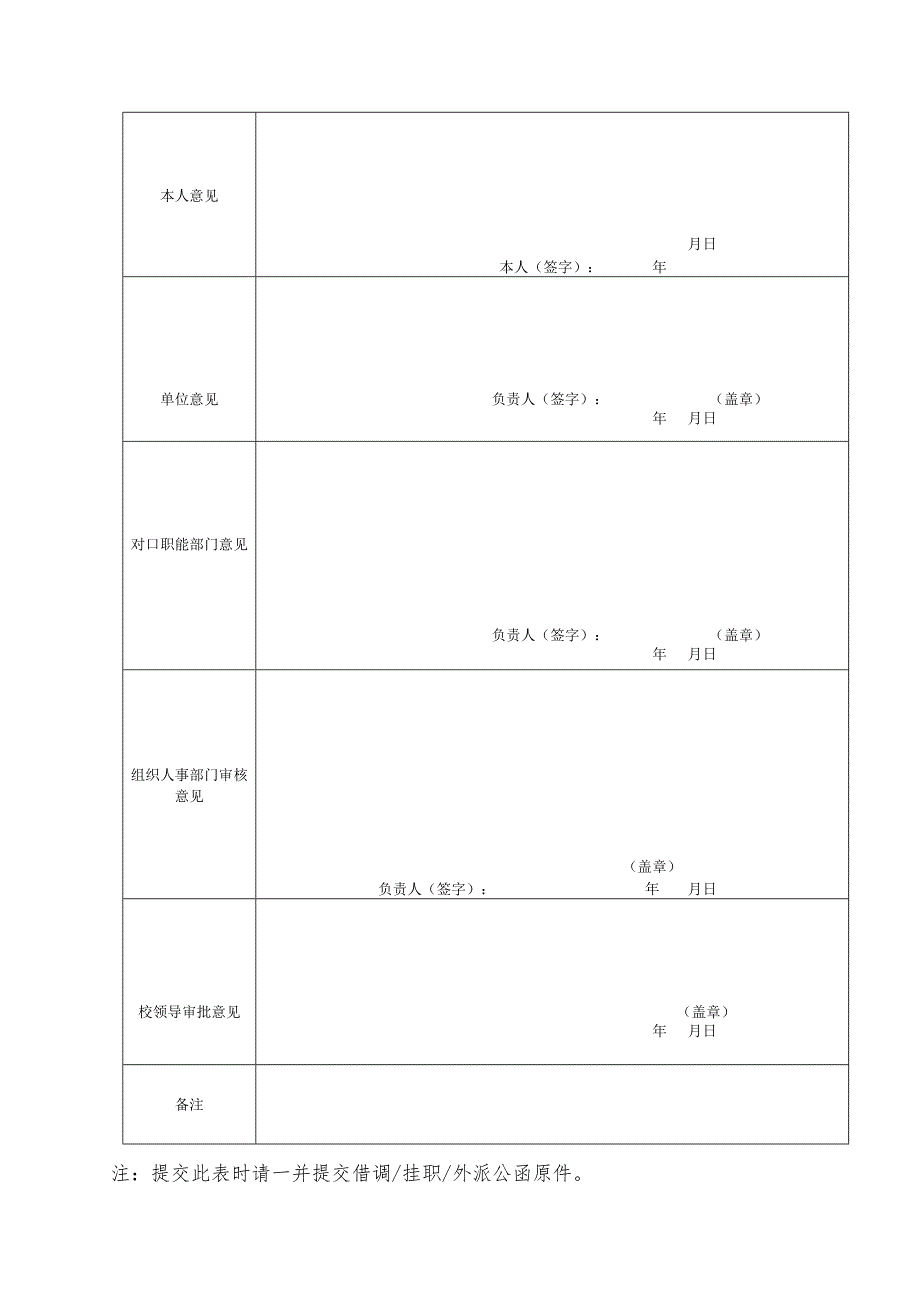 中国矿业大学教职工借调、挂职、外派审批表.docx_第2页