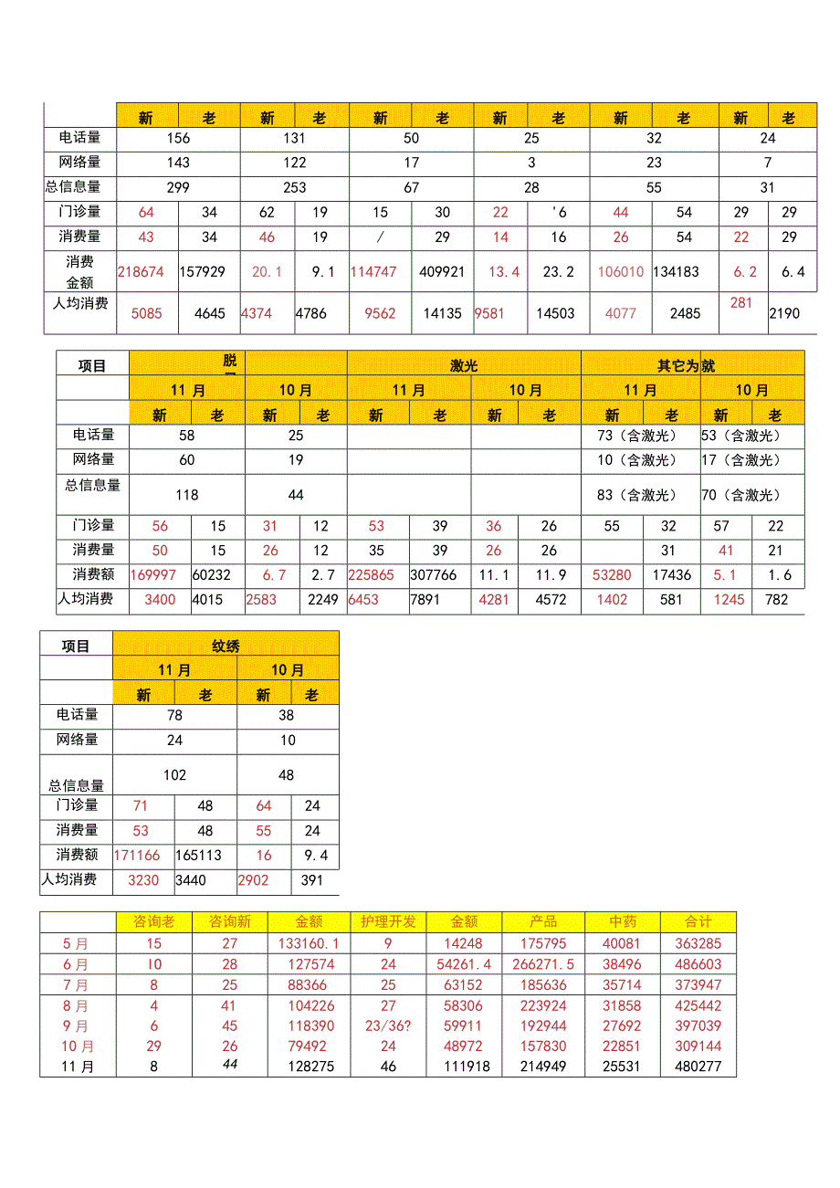 医美皮肤美容11月运营总结计划.docx_第2页