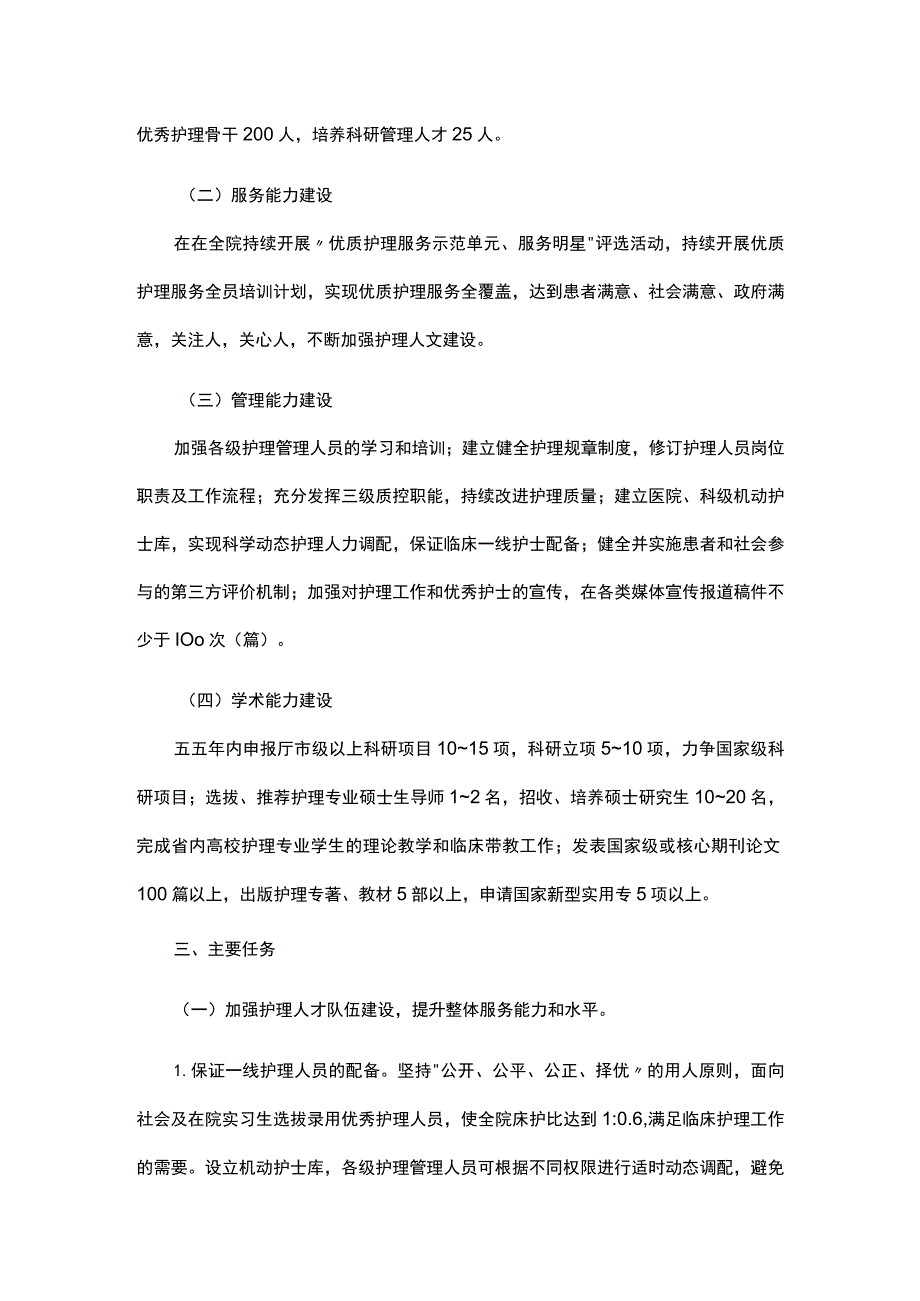 护理部中长期工作规划.docx_第2页