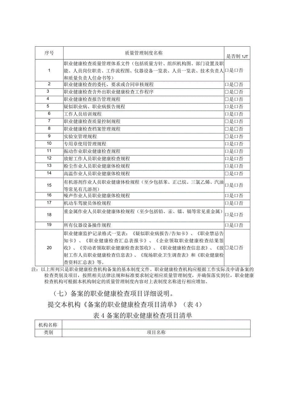 安徽省职业健康检查机构备案申请材料具体要求.docx_第3页