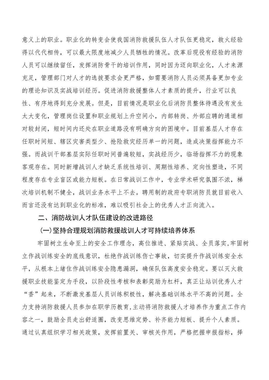 关于消防人才队伍建设的调研报告.docx_第3页