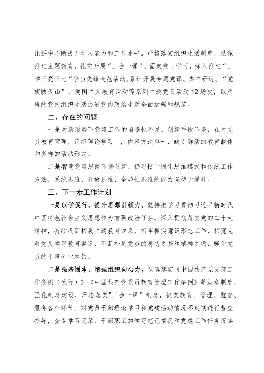 2023年党建工作总结.docx_第3页