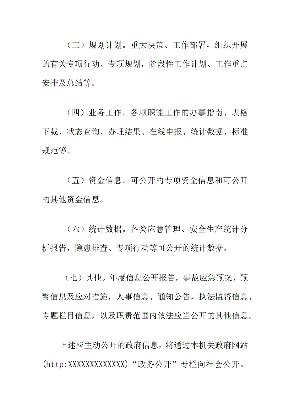 XX市应急管理局政府信息公开指南.docx_第2页