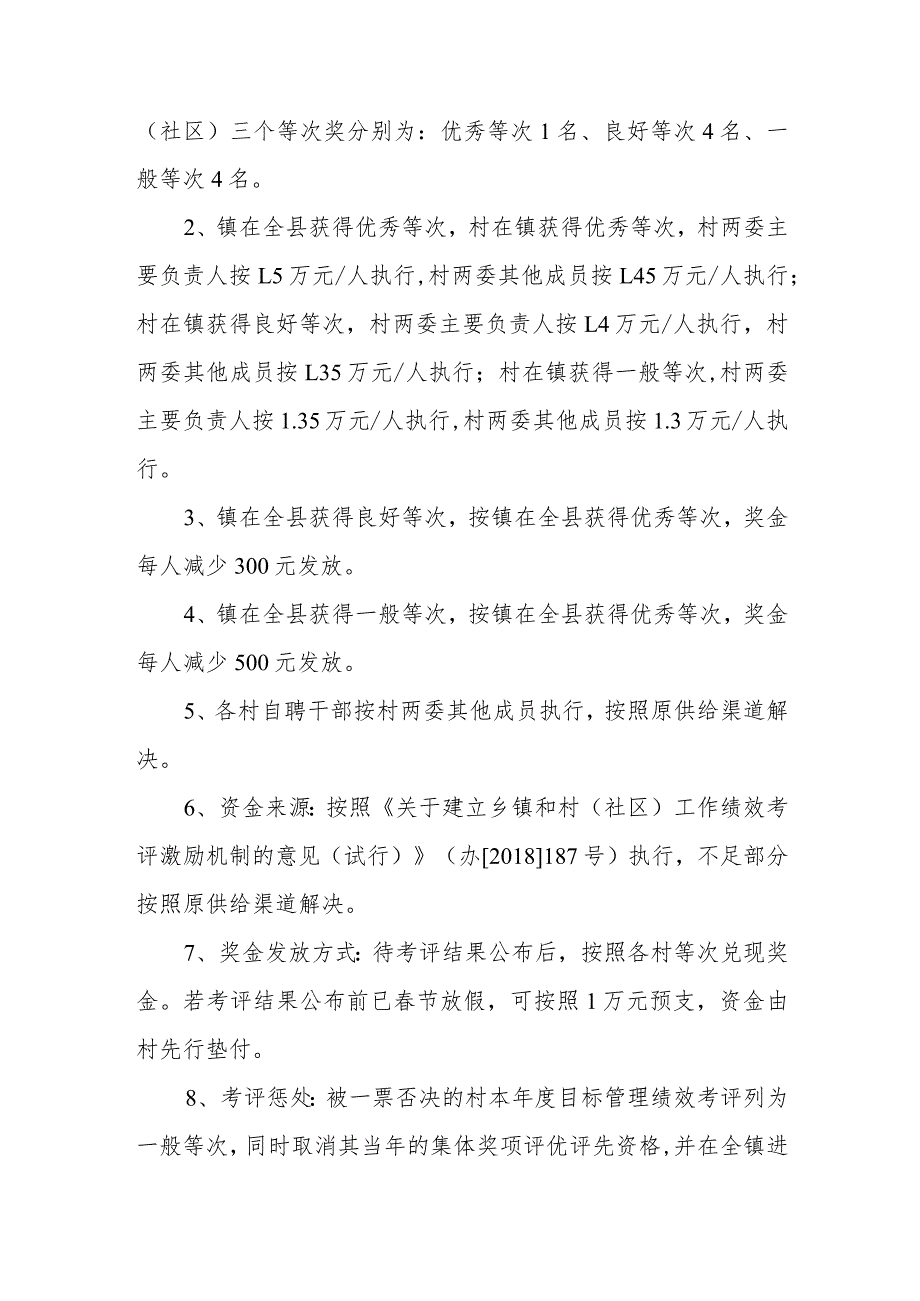 XX镇2023年度村级目标管理绩效考核办法.docx_第3页