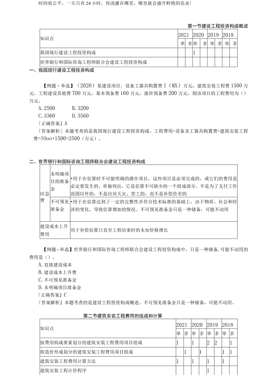 讲义_土建控制_教材精讲_李 娜_第二章 建设工程投资构成.docx_第1页