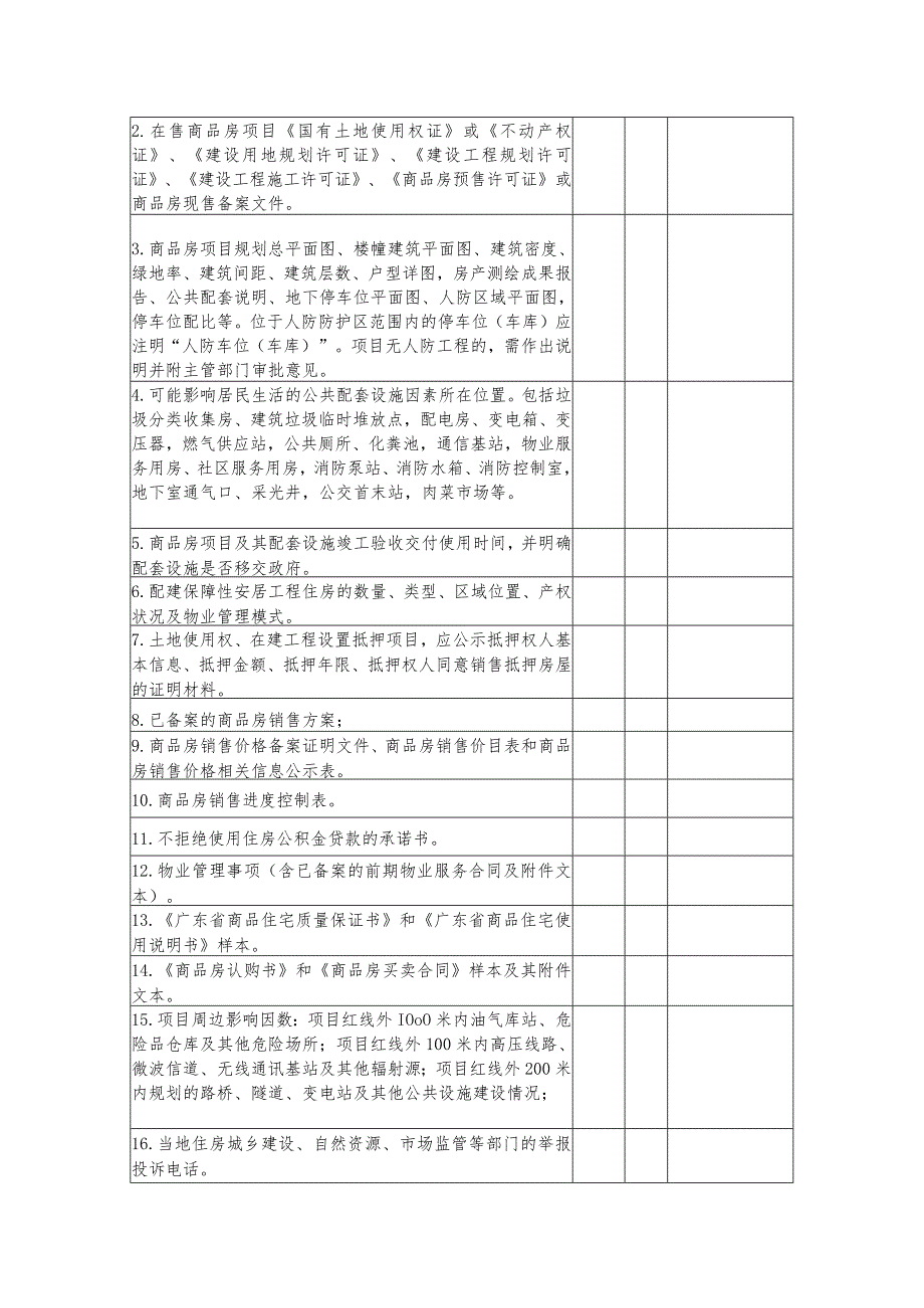 韶关市房地产市场秩序专项整治工作检查表一.docx_第2页