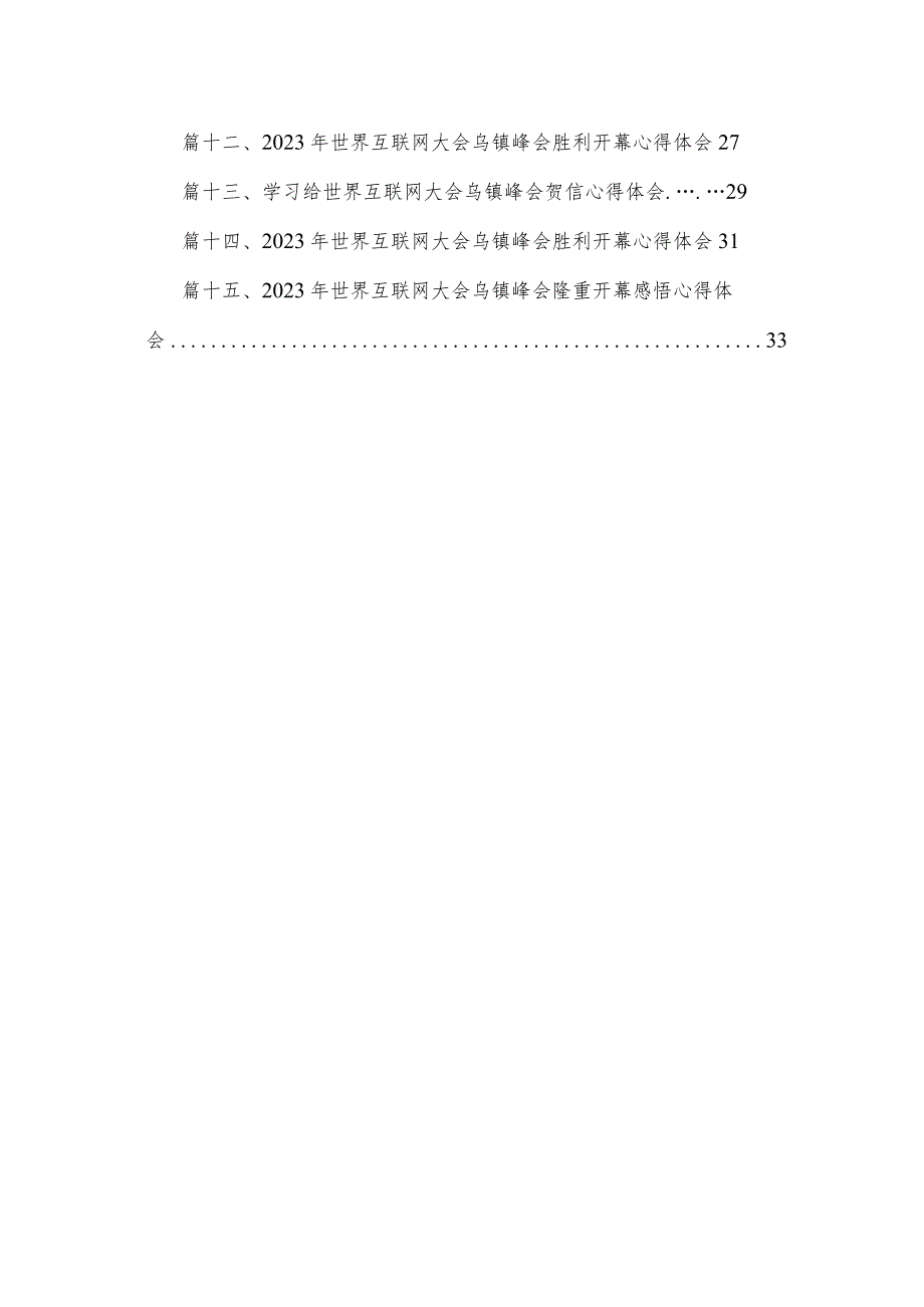 参加2023年世界互联网大会乌镇峰会发言稿15篇供参考.docx_第2页