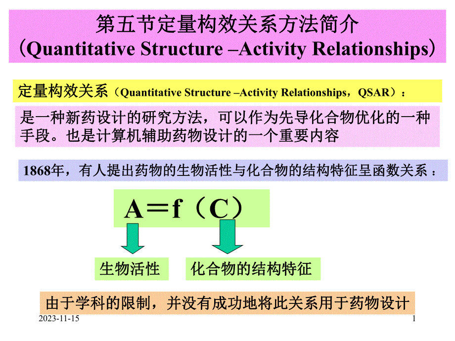 第3章药物设计的基本原理和方法4.ppt_第1页