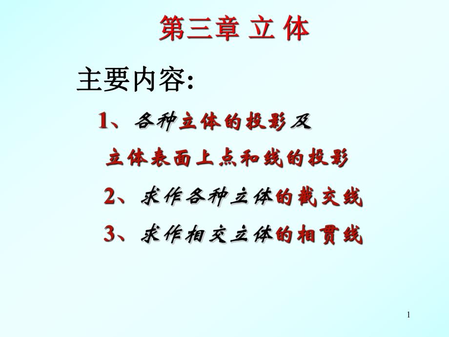 第3章立体1投影取点.ppt_第1页