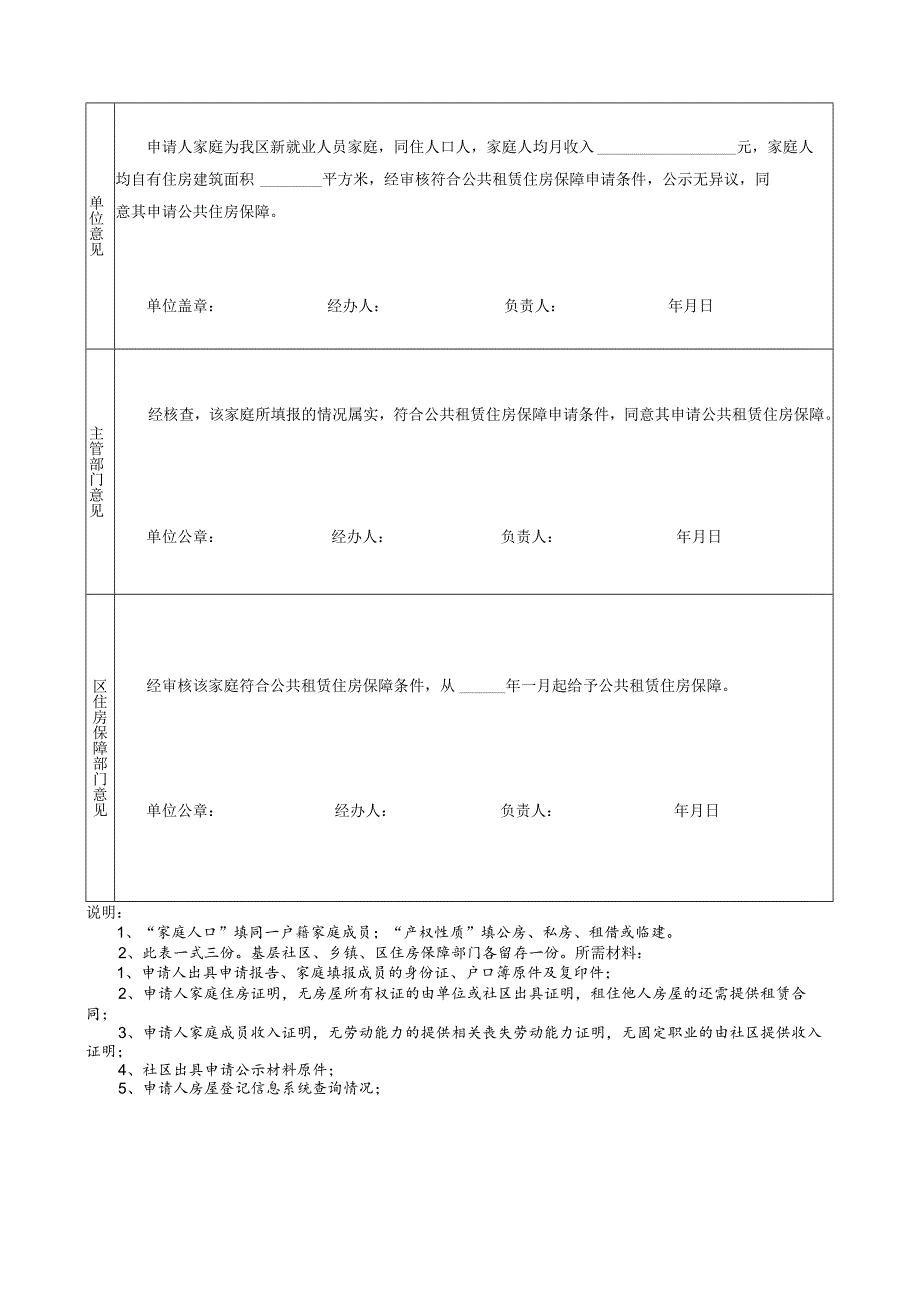 淮安市淮安区新就业人员公共租赁住房保障申请审批表.docx_第2页