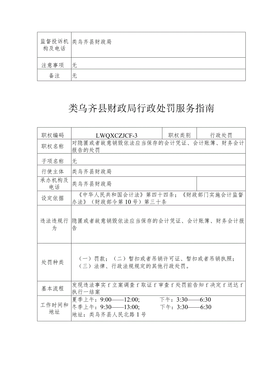 类乌齐县财政局行政处罚服务指南.docx_第3页