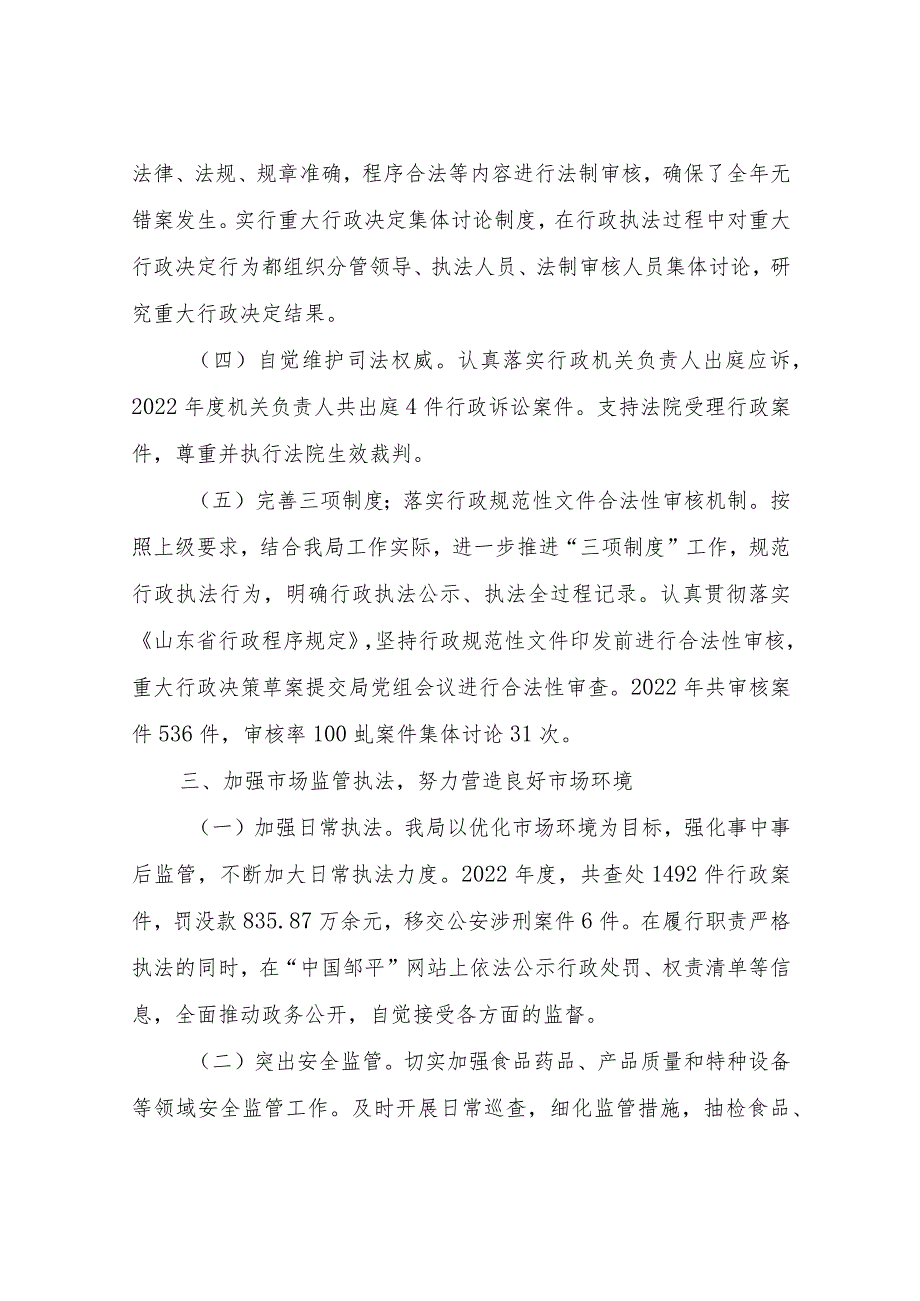 2022年履行推进法治建设第一责任人述职报告.docx_第3页