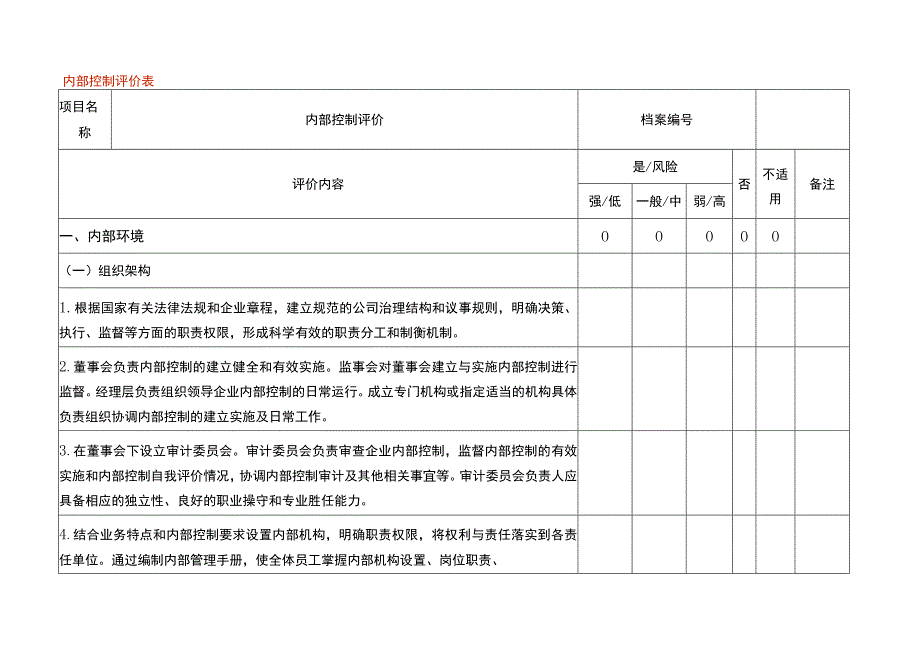 内部控制评价表.docx_第1页