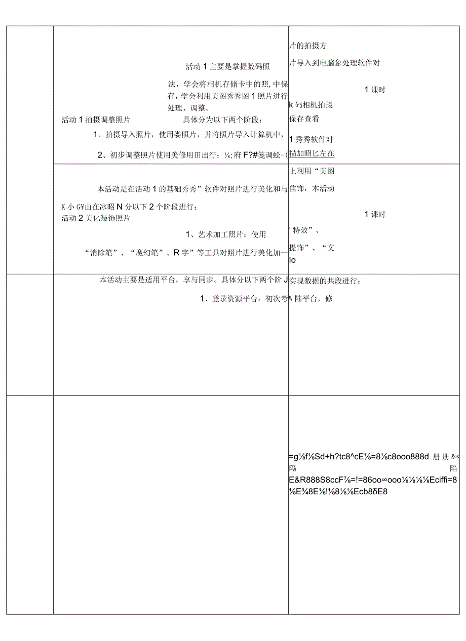 信息技术 七年级 科学版 玩转家庭照片 单元作业设计.docx_第2页