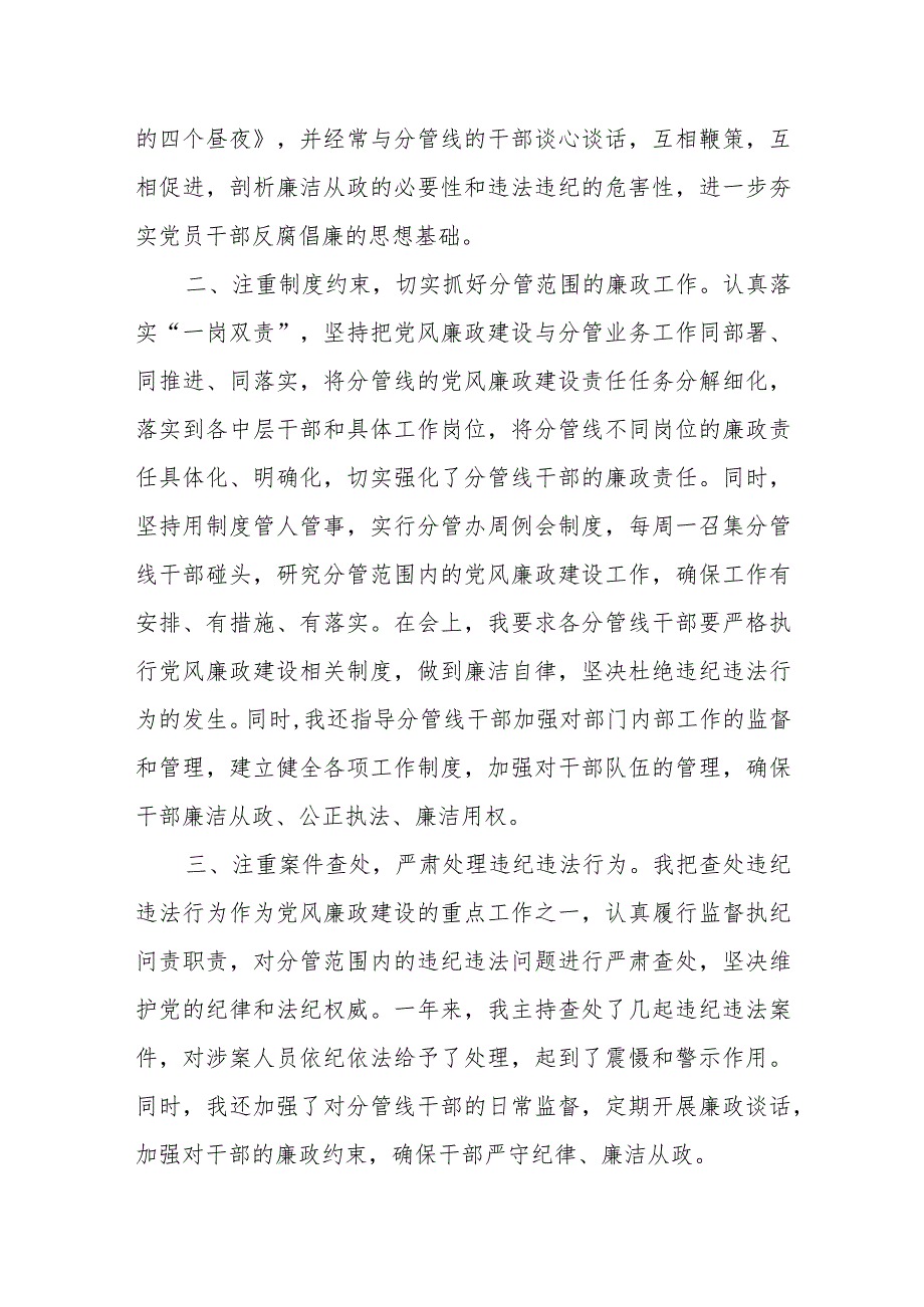 乡镇党委副书记党风廉政建设责任制执行情况报告.docx_第2页