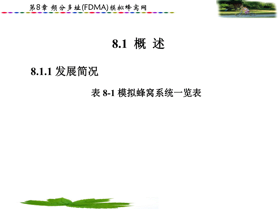 第8章 频分多址(FDMA)模拟蜂窝网.ppt_第2页