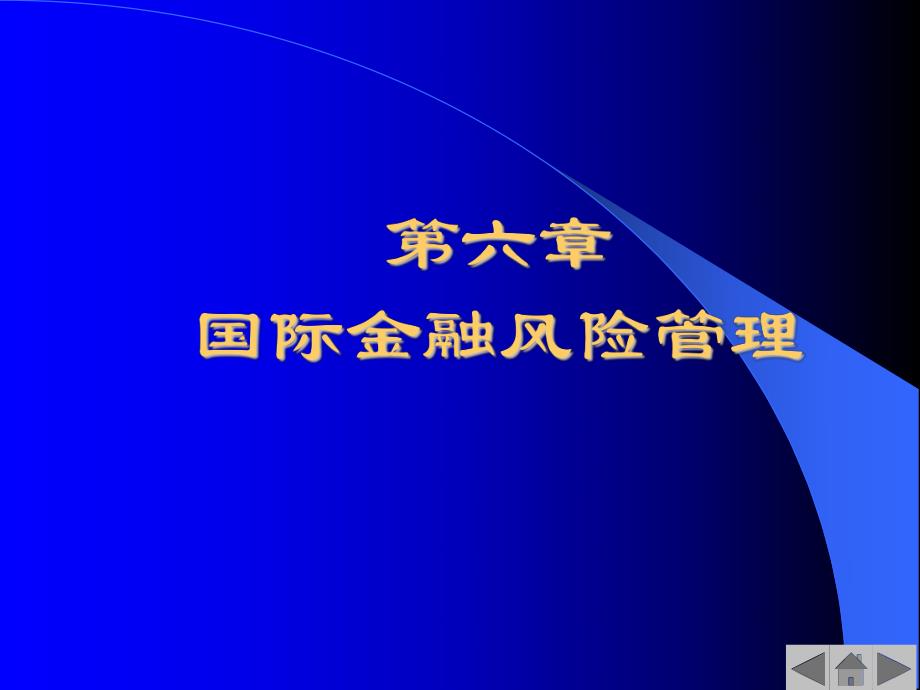 第6章国际金融风险管理.ppt_第1页