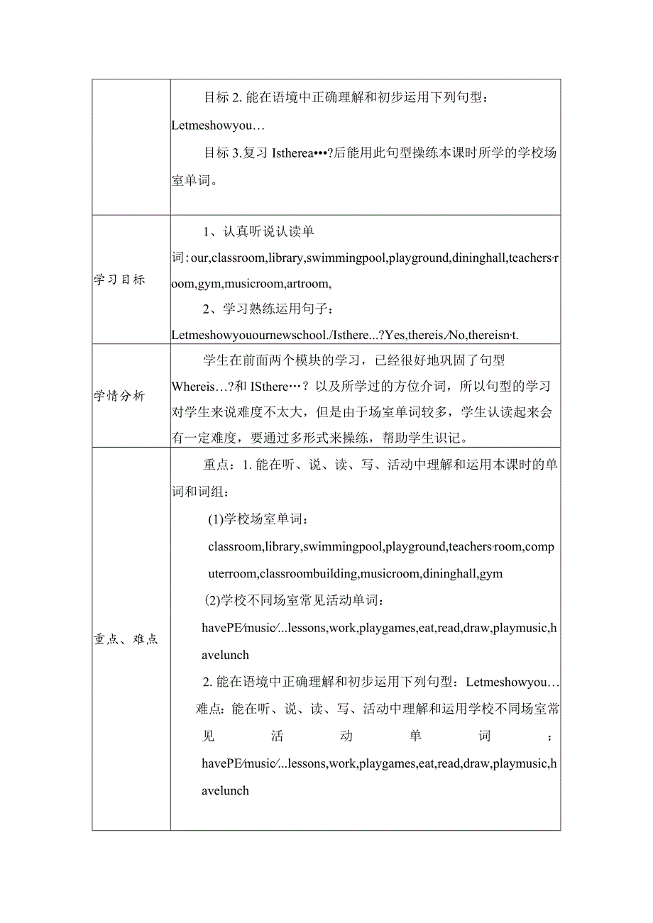 《Unit5 Let me show you our new school》教学设计.docx_第2页