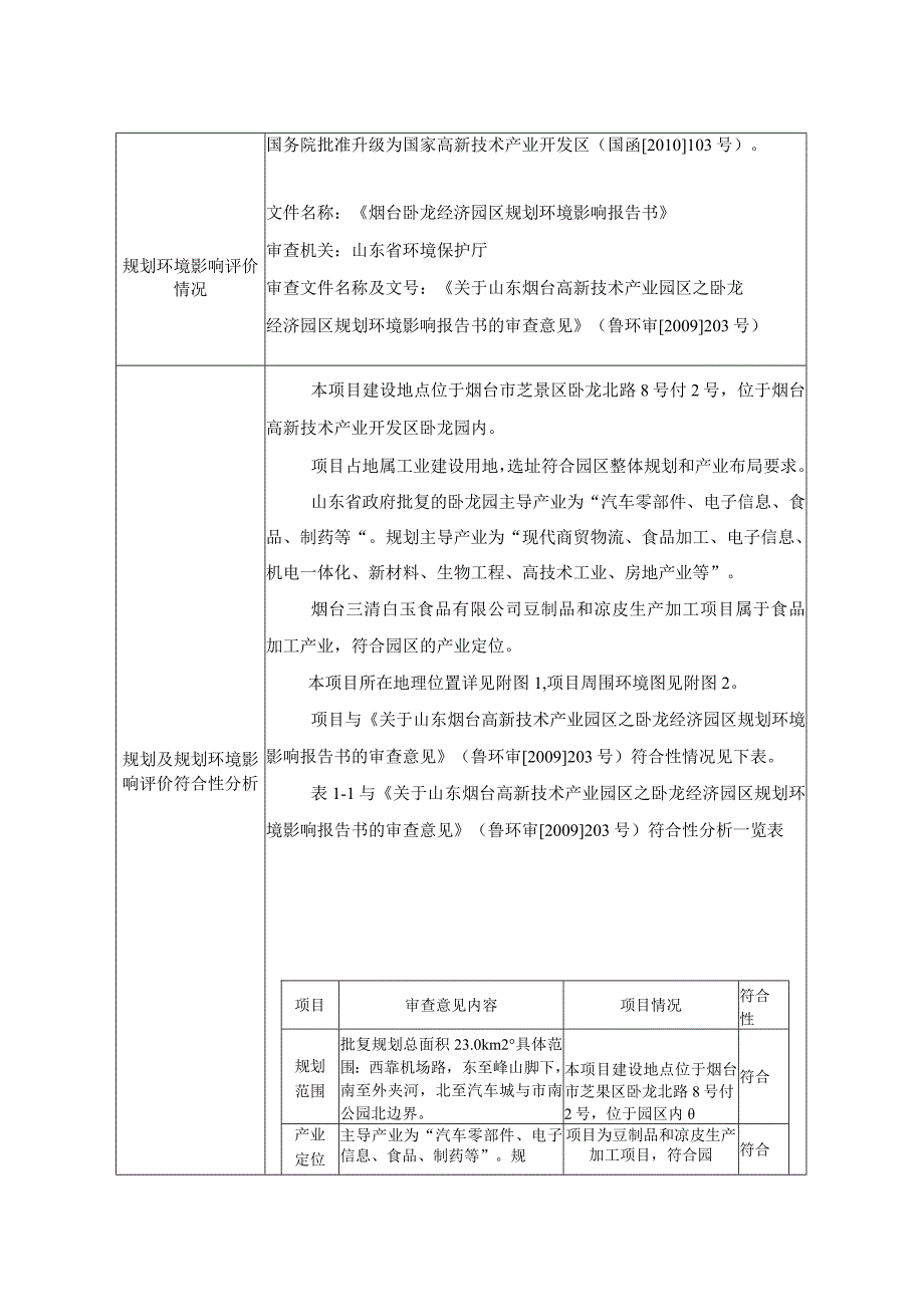 豆制品和凉皮生产加工项目环评报告表.docx_第3页