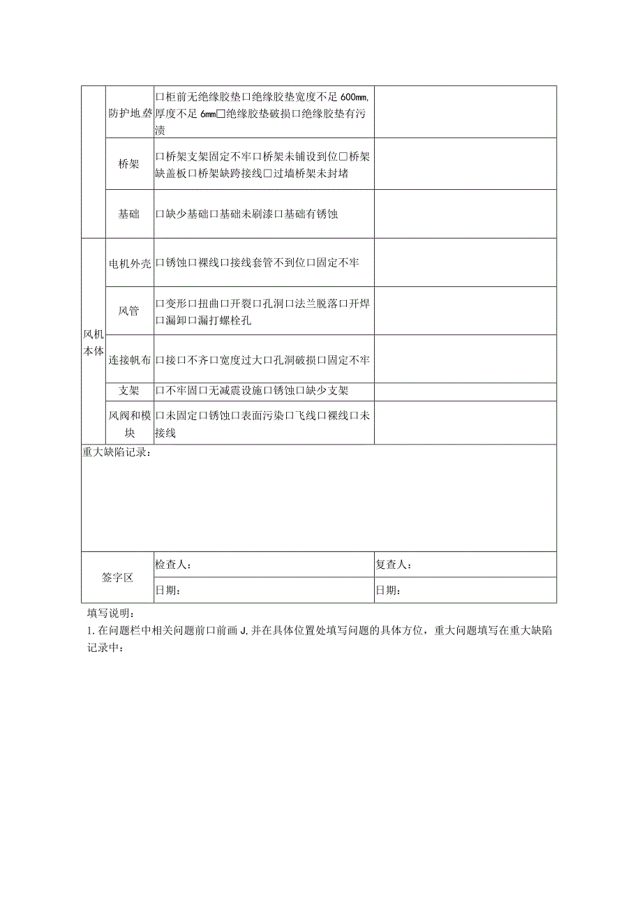 风机房样板验收记录表.docx_第2页