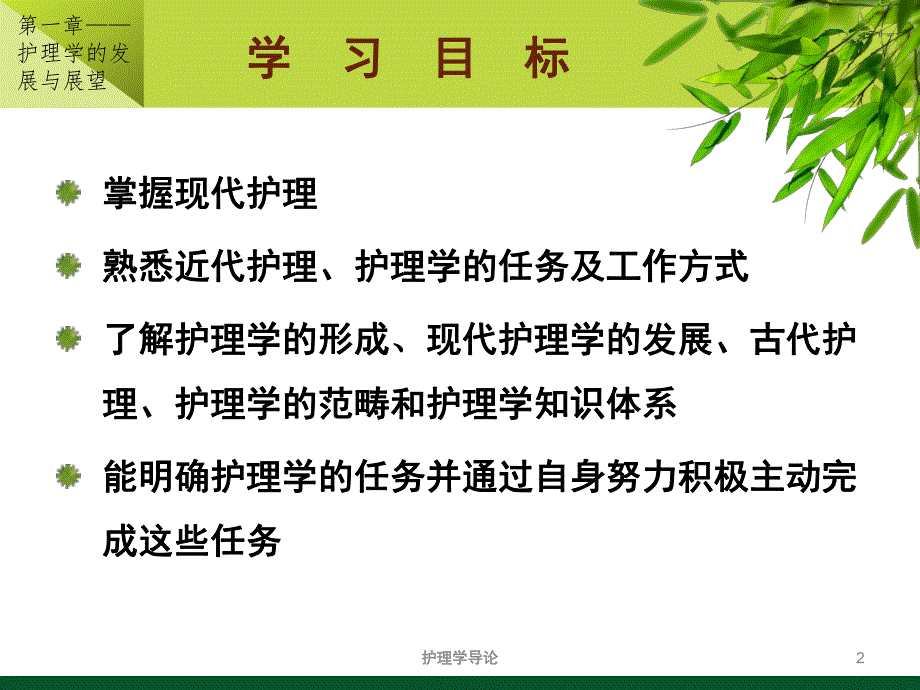 第一章护理学的发展与展望名师编辑PPT课件.ppt_第2页