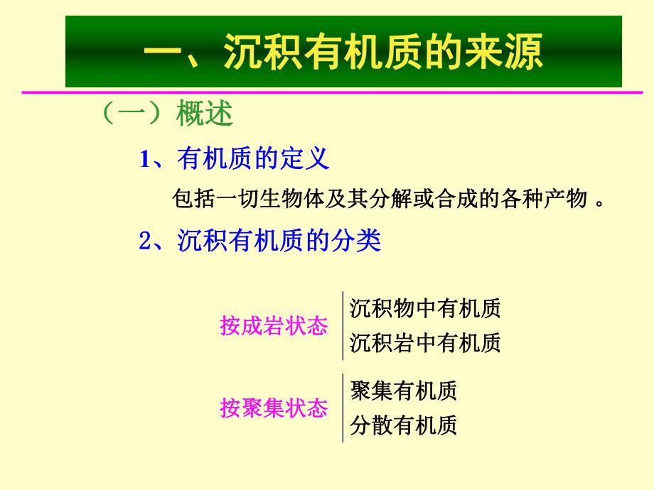 第一章沉积有机质的物质的形成与聚集ppt课件名师编辑PPT课件.ppt_第3页