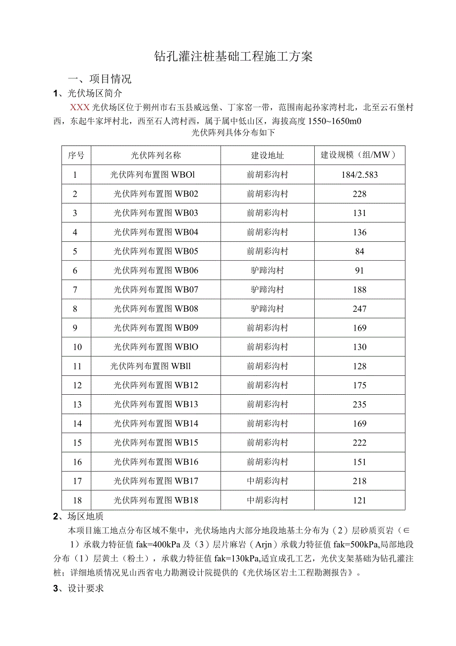 光伏混凝土钻孔灌桩基础施工方案（最终版）.docx_第3页