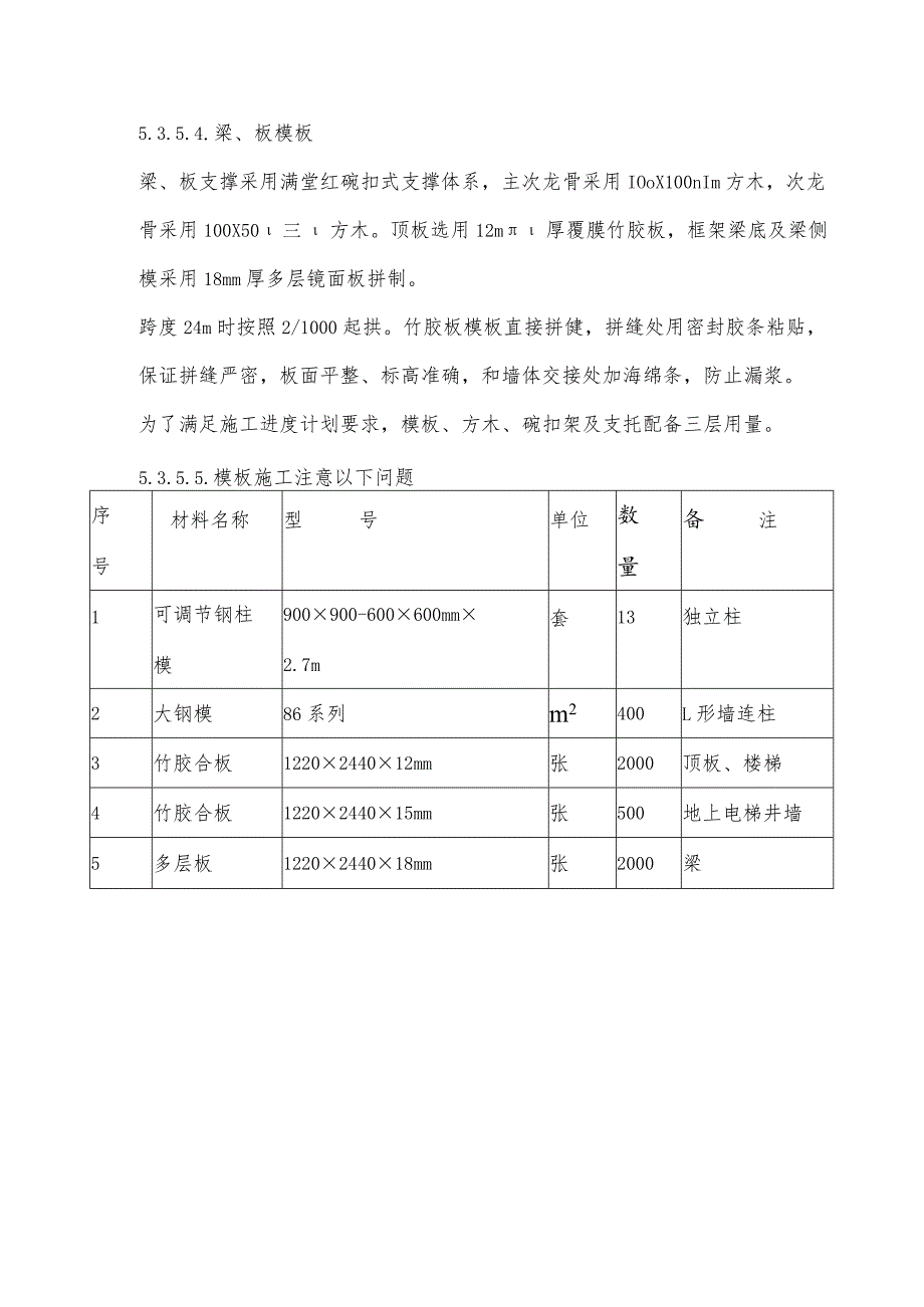 模板工程施工方案.docx_第2页